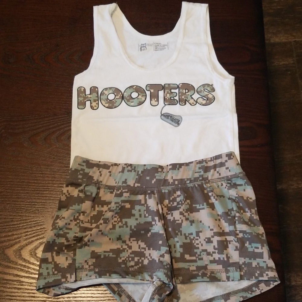 Hooters Camo Uniform